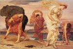 Greek Girls Picking up Pebbles by Frederic Leighton