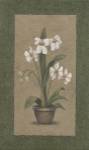 Green Border Triptych - Left by John Zaccheo