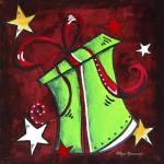 Green Present by Megan Duncanson