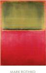Green, Red, on Orange by Marc Rothko