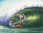 Green Slide by Bogushefsky