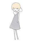 Grey Dress by Alison Fairbairn