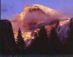 Half Dome, Winter Sunset, Yosemite by William Neill
