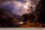 Half Dome, Yosemite Valley by Albert Bierstadt