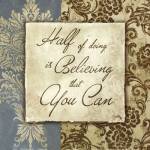 Half Of Doing Is Believing by Elizabeth Medley
