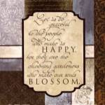 Happy Blossom by Elizabeth Medley