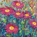 Happy Daisies by Eve Wheeler
