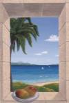 Hawaiian Fantasy with Mangoes by Dina Farris Appel