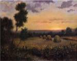 Haystacks At Dusk by Jon McNaughton