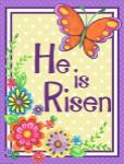 He Is Risen Butterfly by Jennifer Nilsson