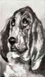 Head of a Dog Running, 1880 by Henri De Toulouse-Lautrec