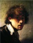 Head of a Young Man or Self Portrait, 1629 by Harmensz Van Rijn Rembrandt
