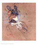 Henri de Toulouse-Lautrec - Profile of a Woman Size 25x18.5 by Henri De Toulouse-Lautrec