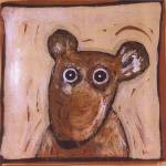Herve Maury - Un Ourson II Size 11.75x11.75 by Herve Maury