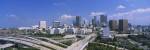High angle view of elevated roads with buildings in the background, Atlanta, Georgia, USA by Panoramic Images