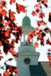 High section view of a church, Cape Cod, Massachusetts, USA