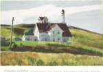 Hill and Houses, Cape Elizabeth, Maine, 1927 by Edward Hopper