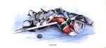 Hockey Puck by Glenda Brown