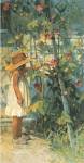 Hollyhock Child by Gerald Merfeld