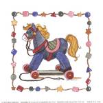 Horse Pull Toy by Carol Robinson