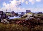 Houses Around The Bay by Paul Landry
