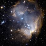 Hubble Observes Infant Stars in Nearby Galaxy by NASA, ESA, STScl