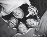 Huddle Up by Getty Images