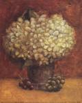 Hydrangeas With Grapes by Ekapon Poungava