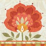 Ikat Bloom I by Sue Schlabach