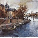 Ile de la Cit?, Paris by Mart Bofarull