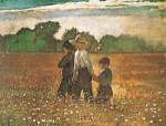 In the Mowing by Winslow Homer