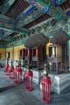 Interior of West Annex Hall, Temple of Heaven, Beijing, China by Adam Jones / Danita Delimont