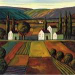Irena Koulikov - On the Fields of Wisdom II Size 32x26 by Irena Koulikov