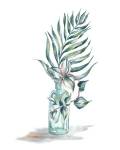 Island Tropics Frond in Bottle I by Tre Sorelle Studios