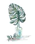 Island Tropics Frond in Bottle II by Tre Sorelle Studios