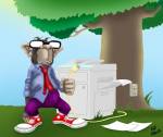 IT Monkey by Bill Abbott