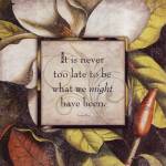 It's Never Too Late by Stephanie Marrott