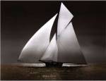 Iverna Yacht at Full Sail,1895 by Photography Collection