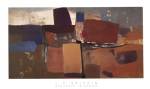 J. r. Griffin - Abstract in Brown Size 36x24 by J.R. Griffin