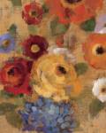 Jacquard Floral I Crop by Silvia Vassileva