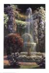 Jardin Fleuri au Jet d'Eau by Emile Quentin-Brin