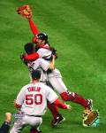 Jason Varitek  /  Alan Embree - `04  ALCS -Celebration
