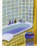 Jeff Condon - Porcelain Bath ll Size 9x11 by Jeff Condon