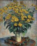 Jerusalem Artichoke Flowers, 1880 by Claude Monet