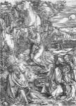 Jesus Christ on the Mount of Olives by Albrecht Durer