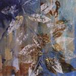Jewelled Leaves XII by Jennifer Hollack