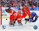 Jimmy Howard & Nazem Kadri 2014 NHL Winter Classic Action
