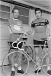 Joop Zoetemelk and Eddy Merckx 1973
