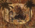 Jungle Lions by Jonnie Chardon