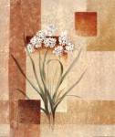 Karin Valk - Delicate flowers I Size 19.75x23.5 by Karin Valk